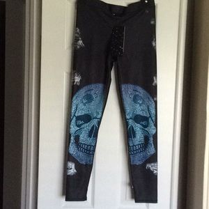 Terez skull leggings. New with tags.
